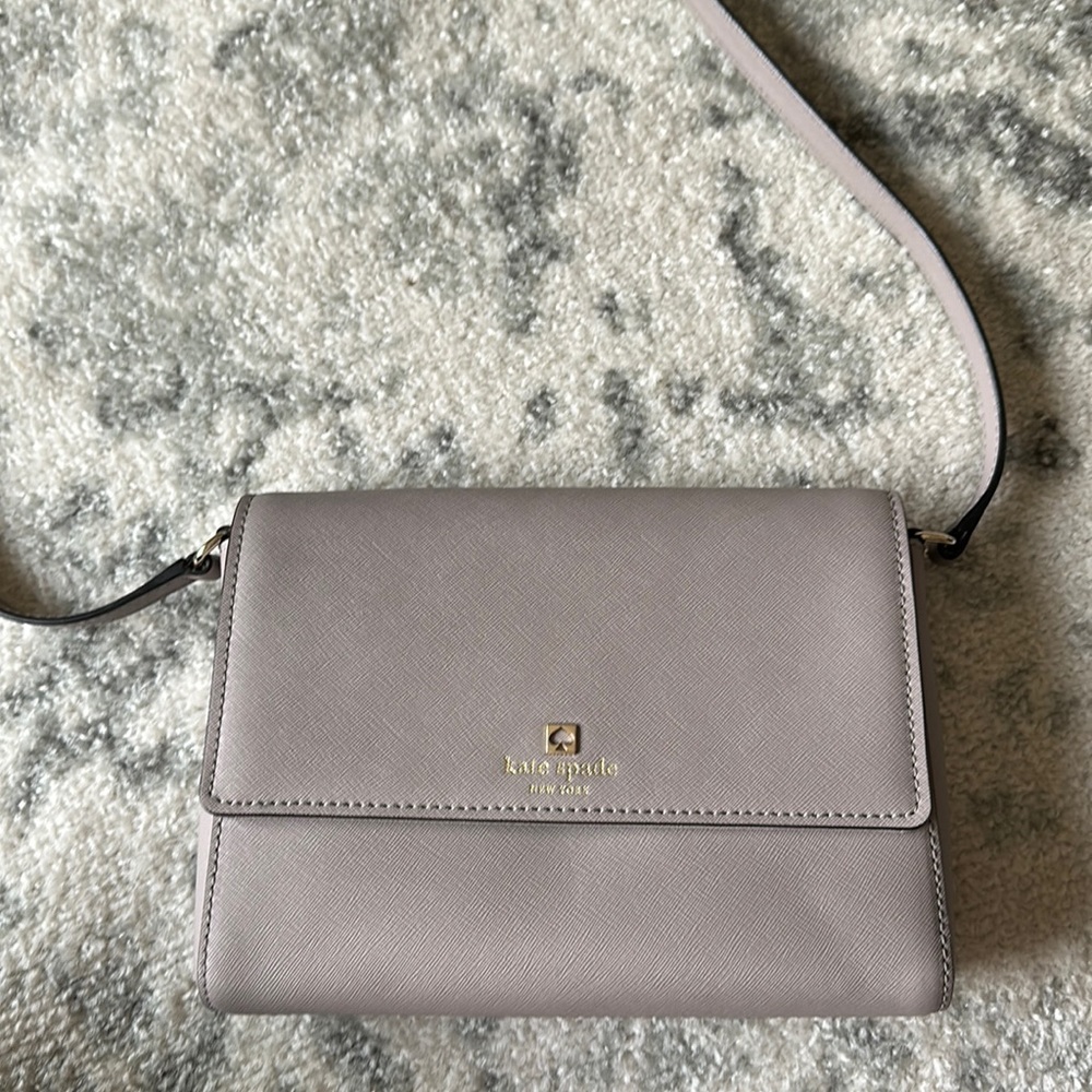 Kate Spade New York Leather Cove Street Dody Crossbody Shoulder Bag Warm Vellum
